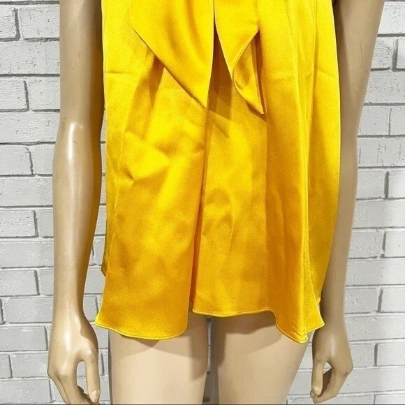 Zara Women's Bow Halter Top - Size‎ Large - Picture 3 of 13